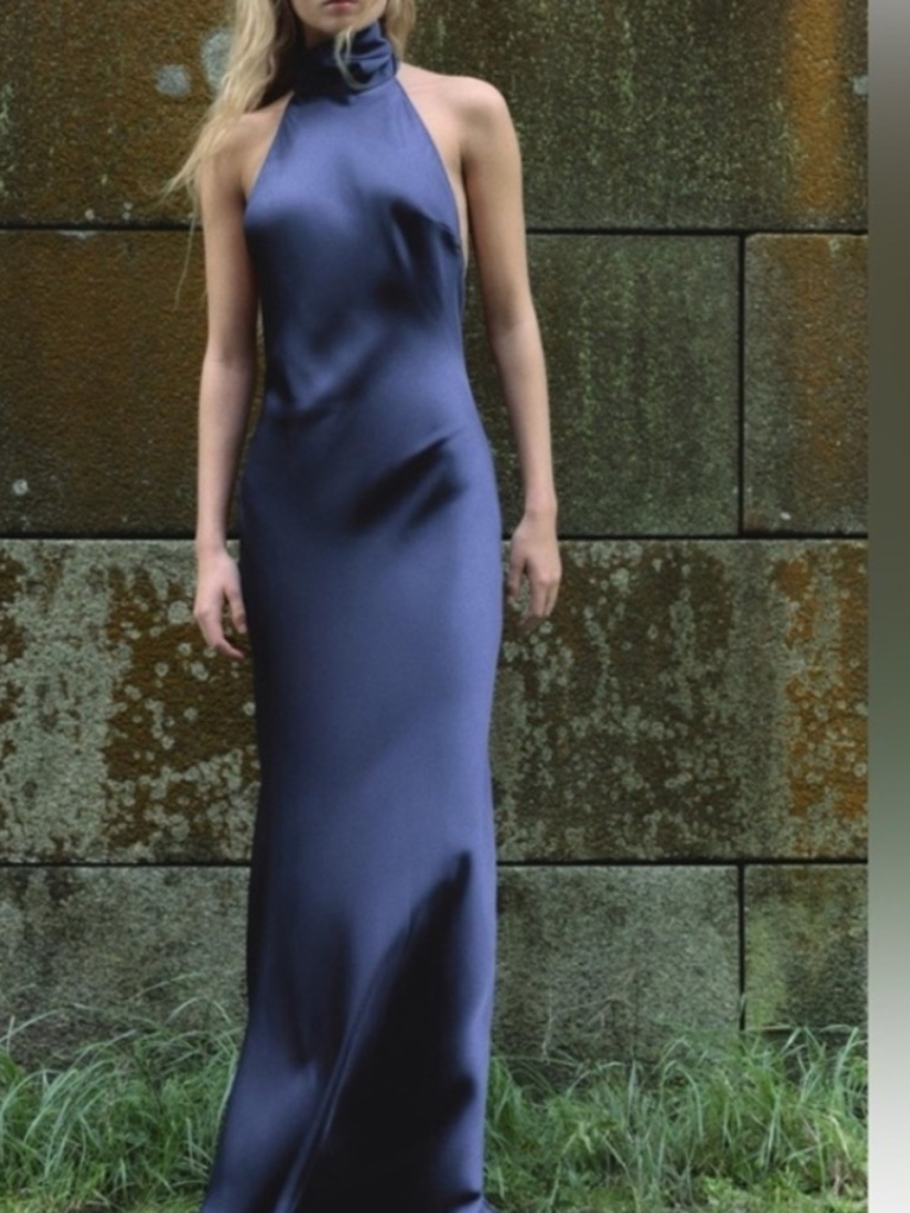Zara Satin Maxi Dress